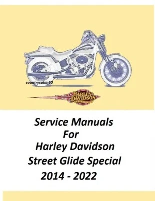 2014 - 2022 Harley Davidson Street Glide Special Touring Models Service Manuals