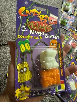 Lot #24 Crazy Bones Mutants Mega Bones NIB 1999 - Image 1 of 2