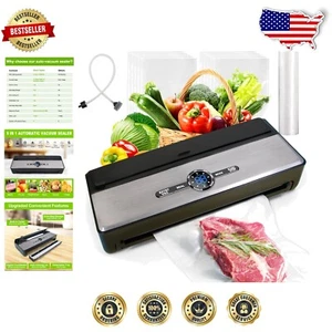 Multi-Functional Vacuum Sealer for Jars, Liquids & Soft Foods - Complete Kit - Picture 1 of 8