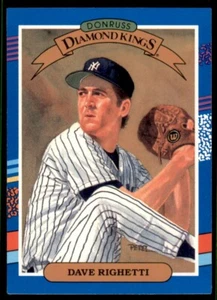 1991 Donruss Dave Righetti New York Yankees #21 - Picture 1 of 2