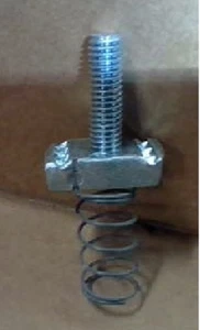 BLINE SN228-1-1/4ZN Stud Nut w/ Spring 3/8"-16 Thread Size (Lot of 2) - Picture 1 of 1