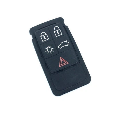Remote Key FOB 5 Buttons Rubber Pad Replacement for Volvo S60 S80 XC70 XC90 - Image 1 of 2
