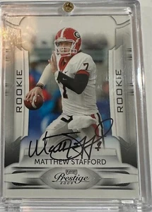2009 Playoff Prestige - Matthew Stafford Auto Rookie Authentic - Picture 1 of 2