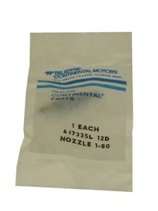 NEW TCM CONTINENTAL FUEL INJECTOR P/N 627335D-12D NOZZLE 1-80, SEALED IO-470/520 - Bild 1 von 2