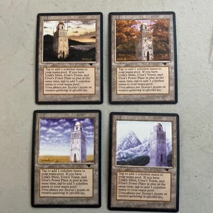 MTG | Urza's Tower PLAYSET | Legend shoreline mountain forest plains | ENG - Picture 1 of 7