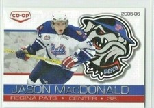2005-06 Regina Pats (WHL) Jason MacDonald