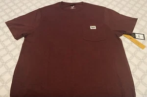 Lee Classic Fit Short Sleeve Pocket T-Shirt Size Large Men’s New With Tags - Picture 1 of 2