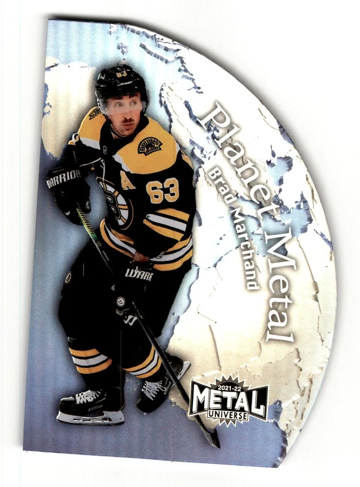 2021-22 Skybox Metal Universe Planet Brad Marchand #PM-18 Boston Bruins - Image 1 of 2
