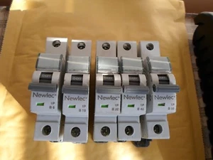 NEWLEC B6 6 AMP 1P NLMB106BA SINGLE POLE MCB CIRCUIT BREAKER - Picture 1 of 1