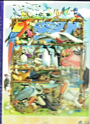 Rompecabezas familiar Cobble Hill "Birds of the World" 400 piezas - NUEVO / SELLADO Foto 1 de 2