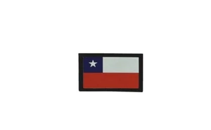 Patch Aufnäher Aufnäher Stickerei Thermoaufnäher bedruckt Flagge Badge Chile - Bild 1 von 1