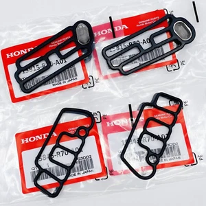 4Pcs OEM 15845R70A01 Cylinder Head Solenoid Gasket VTEC For Honda 15815R70A01 - Picture 1 of 5