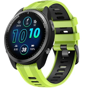 22mm Rubber Watch Strap Watch Accessory Parts for Garmin Fore Runner 965/955 - Picture 1 of 32