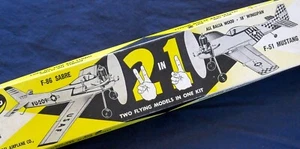 Walt Musciano Plans: Scientific 2 in 1 Mustang & Sabre from the '50s - Picture 1 of 2