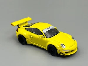 Porsche 911 Yellow RWB Widebody 997 Porsche 911 Poprace - Picture 1 of 16