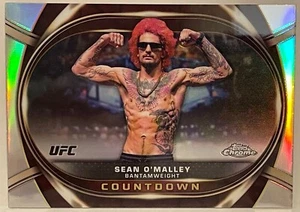 SEAN O'MALLEY 2024 TOPPS CHROME UFC COUNTDOWN REFRACTOR COU-6 SSP 1:40 PACKS - Bild 1 von 3