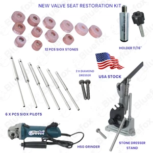 Amoladora de restauración de asiento de válvula Sioux 230 V 50 Hz kit pequeño estilo EE. UU. BLUEFOX - Imagen 1 de 5