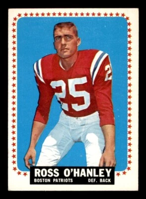 1964 Topps Football #16 Ross O'Hanley EX/MT *e1 - Image 1 of 2