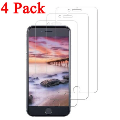 For iPhone 17 16 15 14 13 12 11 Pro Max X XR 16E Tempered Glass Screen Protector - Изображение 1 из 4
