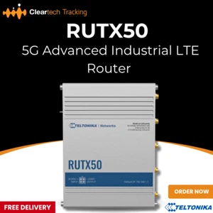 Teltonika RUTX50 5G Cat20 Wireless Industrial Router with 3.3Gb/s Download Speed - Picture 1 of 5