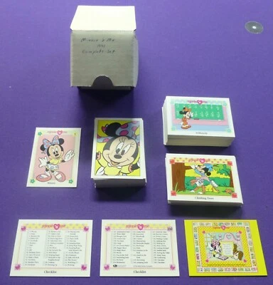IMPEL - MINNIE N ME - SERIE 1 1991 JUEGO COMPLETO 160 CARTAS - DISNEY Foto 1 de 4