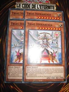 YU-GI-OH! PLAYSET (LOT DE 4) TRIAS HIERARCHIA ETCO-FR032 NEUF EDITION 1 FRANCAIS - Picture 1 of 1