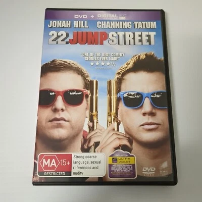 22 Jump Street (DVD UV, 2014) R4 Free Postage - Jonah Hill - Channing Tatum - image 1 of 4