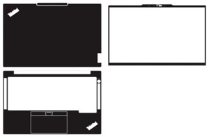 Carbon fiber Vinyl Sticker Skin Cover for Lenovo Thinkpad T14S Gen5 Gen6 Laptop - Afbeelding 1 van 35