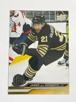 2023-24 Upper Deck Extended Series Bruins James van Riemsdyk Clear Cut #511 - Image 1 of 2