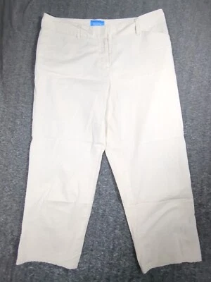 Simply Vera Vera Wang Women's Khaki Capri Pants 6 (32x22.5) Lightweight  - Image 1 of 4