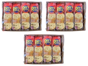 3 PACK - RITZ BITS Peanut Butter Sandwich Crackers 1.38 oz (8-Packs) - Picture 1 of 11