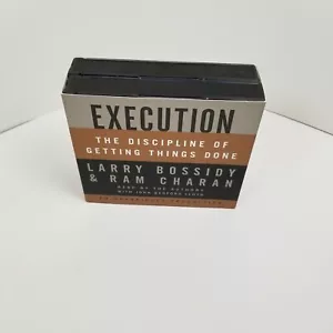 Execution : The Discipline of Getting Things Done by Larry Bossidy and Ram... - Picture 1 of 5