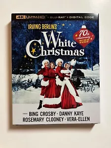 WHITE CHRISTMAS (4K Blu-ray/Blu-ray, Digital) NEW w/slipcover - Picture 1 of 2
