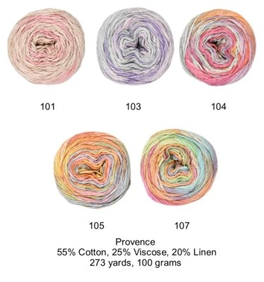 CLEARANCE: Provence Yarn from Louisa Harding; 5 Colors Available