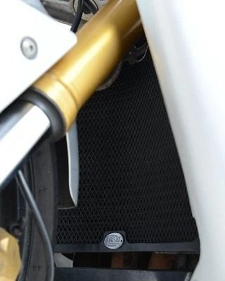 R&G Racing Black Aluminum Radiator Guard For 2003-04 Kawasaki Ninja ZX6R ZX600F - Image 1 of 4
