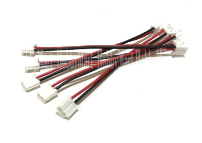 2 Pin JST EH 2.5mm pitch female reversed extension adapter 80mm wire lead 5pcs - Image 1 of 3