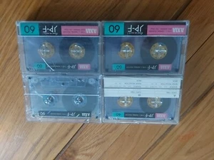 4 X AXIA JP F 46,60,90,GEBRAUCHT,TYPE I Kassetten KASSETTEN,JAPAN - Bild 1 von 7