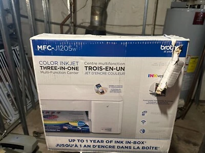 Brother Mfc-j1205w INKvestment Tank Wireless Multi-function Color Inkjet Printer - Image 1 of 2