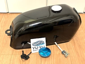 Motorcycle Parts Center Gasoline Fuel Tank Black For Honda Ape 50/100 - Picture 1 of 11