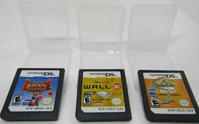 Nintendo DS 3-Game Lot. Wall-E/Rudolph the Red-Nosed Reindeer/The Suite Life. Ga - Image 1 of 4