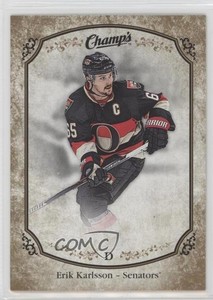 2015-16 Upper Deck Champs Short Prints Gold Fronts Erik Karlsson #214
