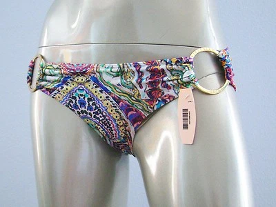 Victoria's Secret Watercolor Boho All Over Ring Buckle Bikini Bottom XS - Image 1 of 4