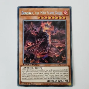 Dogoran, the Mad Flame Kaiju - SGX2-ENC08 - NM - Secret Rare - 1st ed - Yugioh - Picture 1 of 2