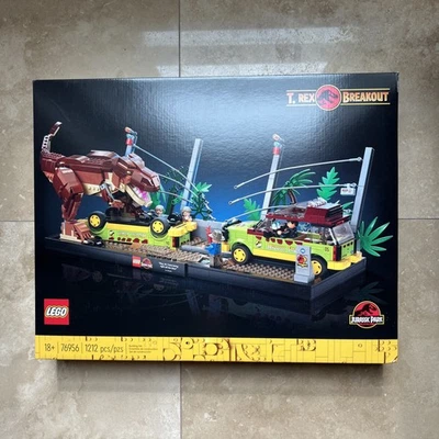 LEGO Jurassic Park T. rex Breakout (76956) - NEW - SEALED - SHIP ASAP - Image 1 of 2