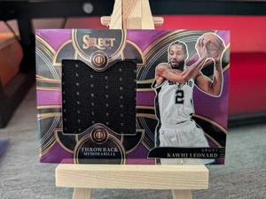 2023-24 Select: #TM-KL Kawhi Leonard Purple Throwback Relic /99 NM - 801 - Picture 1 of 2