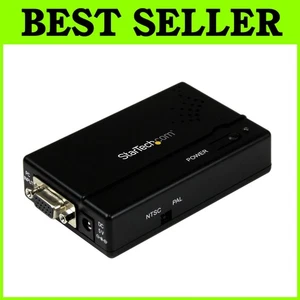 PC to TV Video Adapter - High Res VGA to S-Video Converter - Picture 1 of 7