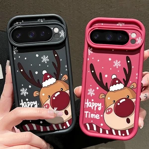 Funda ciervo de Navidad para teléfono Google Pixel 9 Pro XL 8 Pro 8A 7A a prueba de golpes - Imagen 1 de 12