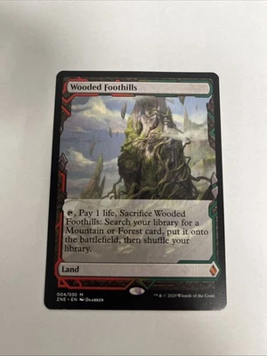 Wooded Foothills Zendikar Rising Nonfoil MTG - Image 1 of 4