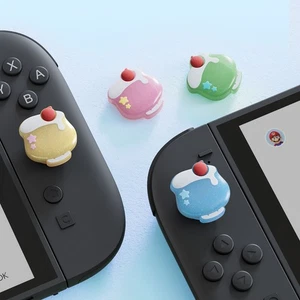 Tapas de agarre para pulgar GeekShare para Nintendo Switch 2025 cubierta de joystick crema soda  - Imagen 1 de 8