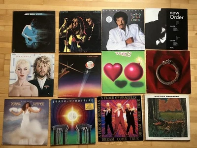12 x Vinyl LP Schallplattensammlung ROCK & POP & Soul - Bild 1 von 4